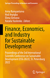 eBook (pdf) Finance, Economics, and Industry for Sustainable Development de 