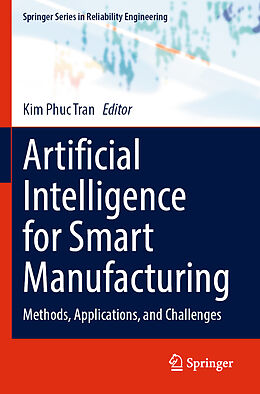 Couverture cartonnée Artificial Intelligence for Smart Manufacturing de 