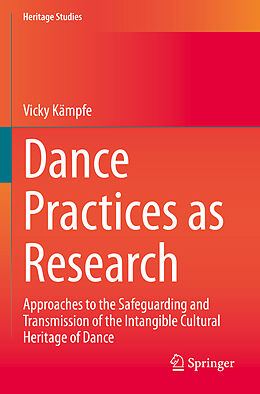 Couverture cartonnée Dance Practices as Research de Vicky Kämpfe