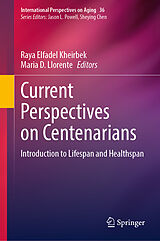 eBook (pdf) Current Perspectives on Centenarians de 