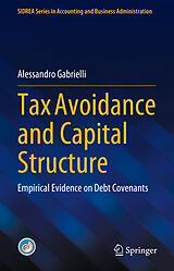 Fester Einband Tax Avoidance and Capital Structure von Alessandro Gabrielli