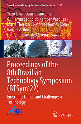 Kartonierter Einband Proceedings of the 8th Brazilian Technology Symposium (BTSym 22) von 
