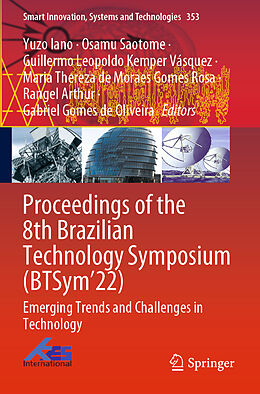 Couverture cartonnée Proceedings of the 8th Brazilian Technology Symposium (BTSym 22) de 