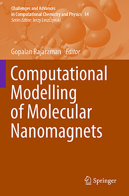 Couverture cartonnée Computational Modelling of Molecular Nanomagnets de 