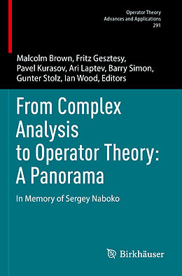 Couverture cartonnée From Complex Analysis to Operator Theory: A Panorama de 