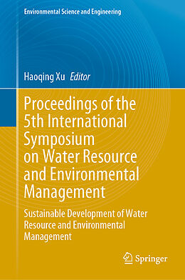 Livre Relié Proceedings of the 5th International Symposium on Water Resource and Environmental Management de 