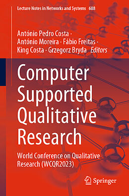 Couverture cartonnée Computer Supported Qualitative Research de 