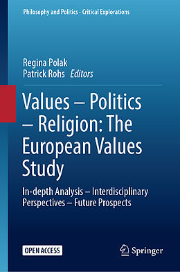 Livre Relié Values   Politics   Religion: The European Values Study de 