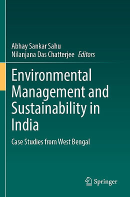 Couverture cartonnée Environmental Management and Sustainability in India de 