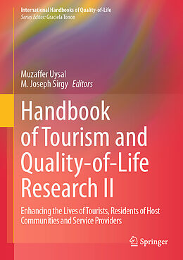 Livre Relié Handbook of Tourism and Quality-of-Life Research II de 