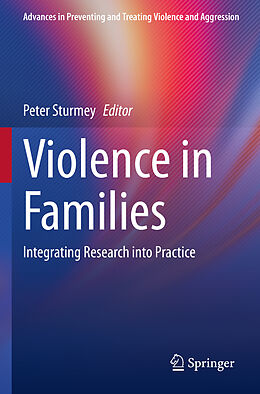 Couverture cartonnée Violence in Families de 