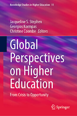 Livre Relié Global Perspectives on Higher Education de 