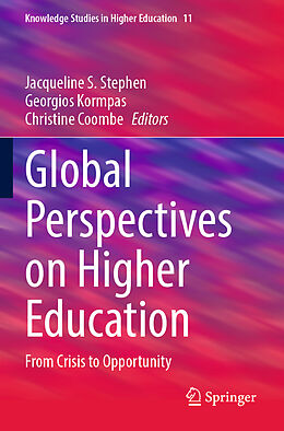 Couverture cartonnée Global Perspectives on Higher Education de 