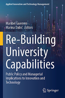 Couverture cartonnée Re-Building University Capabilities de 