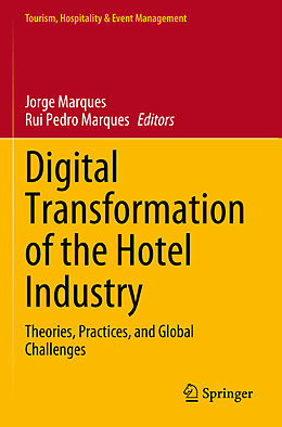 Couverture cartonnée Digital Transformation of the Hotel Industry de 