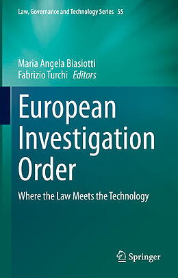 Livre Relié European Investigation Order de 