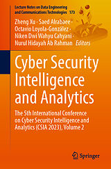 eBook (pdf) Cyber Security Intelligence and Analytics de 