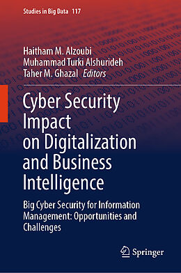 Livre Relié Cyber Security Impact on Digitalization and Business Intelligence de 