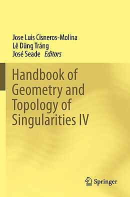 Couverture cartonnée Handbook of Geometry and Topology of Singularities IV de 