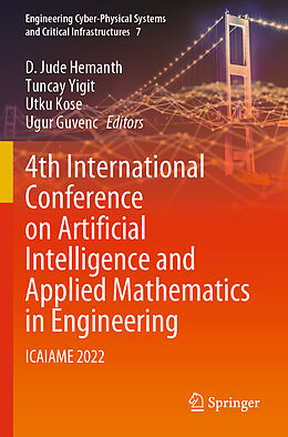 Couverture cartonnée 4th International Conference on Artificial Intelligence and Applied Mathematics in Engineering de 