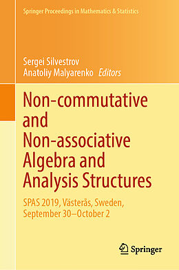 Fester Einband Non-commutative and Non-associative Algebra and Analysis Structures von 