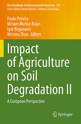 Couverture cartonnée Impact of Agriculture on Soil Degradation II de 