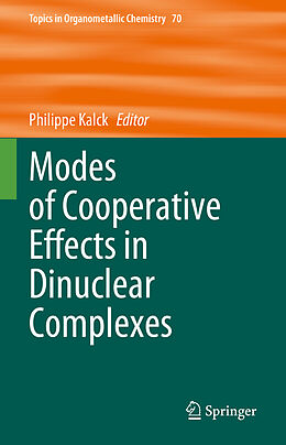 Livre Relié Modes of Cooperative Effects in Dinuclear Complexes de 