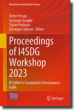 Fester Einband Proceedings of I4SDG Workshop 2023 von 