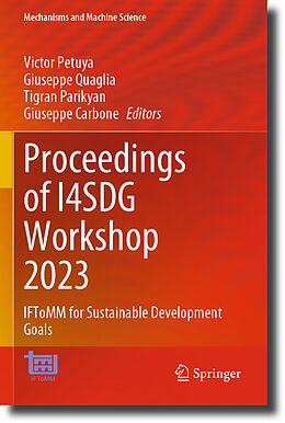 Couverture cartonnée Proceedings of I4SDG Workshop 2023 de 