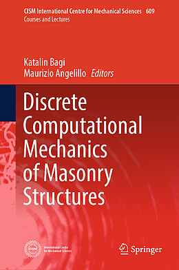 Livre Relié Discrete Computational Mechanics of Masonry Structures de 