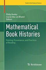 Livre Relié Mathematical Book Histories de 