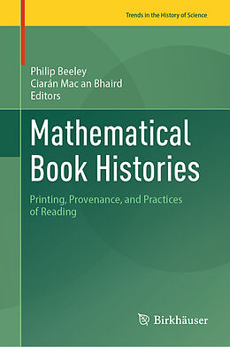 Fester Einband Mathematical Book Histories von 
