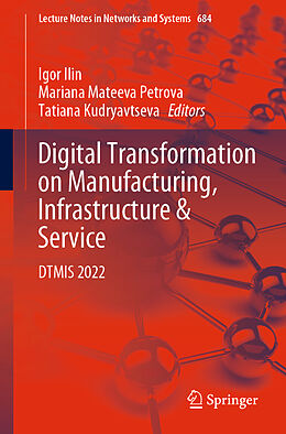 Couverture cartonnée Digital Transformation on Manufacturing, Infrastructure & Service de 