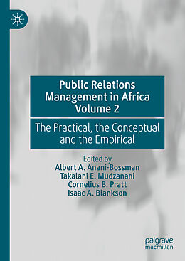 Fester Einband Public Relations Management in Africa Volume 2 von 