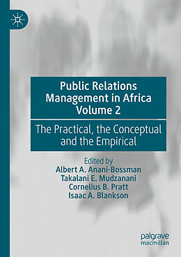 Kartonierter Einband Public Relations Management in Africa Volume 2 von 