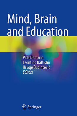 Couverture cartonnée Mind, Brain and Education de 