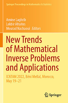 Couverture cartonnée New Trends of Mathematical Inverse Problems and Applications de 