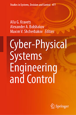 Livre Relié Cyber-Physical Systems Engineering and Control de 