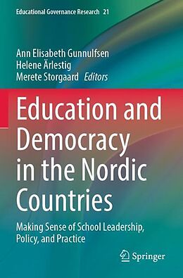 Couverture cartonnée Education and Democracy in the Nordic Countries de 