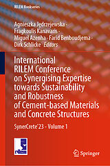 eBook (pdf) International RILEM Conference on Synergising Expertise towards Sustainability and Robustness of Cement-based Materials and Concrete Structures de 