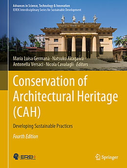 Livre Relié Conservation of Architectural Heritage (CAH) de 
