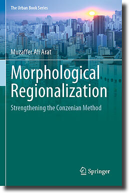 Couverture cartonnée Morphological Regionalization de Muzaffer Ali Arat