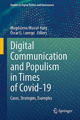 Livre Relié Digital Communication and Populism in Times of Covid-19 de 