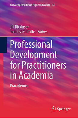 Livre Relié Professional Development for Practitioners in Academia de 