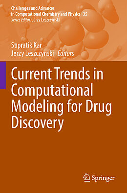 Couverture cartonnée Current Trends in Computational Modeling for Drug Discovery de 