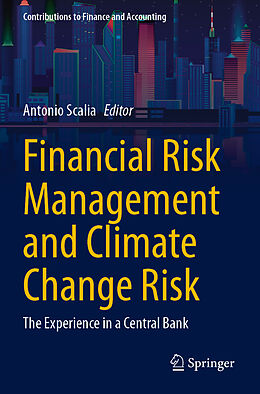 Couverture cartonnée Financial Risk Management and Climate Change Risk de 