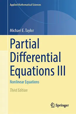E-Book (pdf) Partial Differential Equations III von Michael E. Taylor