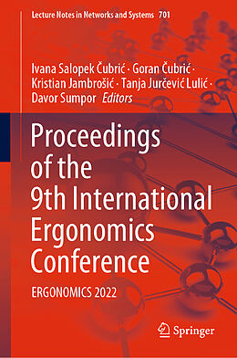 Livre Relié Proceedings of the 9th International Ergonomics Conference de 