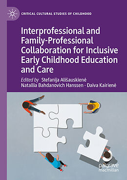 Couverture cartonnée Interprofessional and Family-Professional Collaboration for Inclusive Early Childhood Education and Care de 