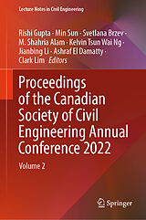 eBook (pdf) Proceedings of the Canadian Society of Civil Engineering Annual Conference 2022 de 